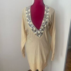 Twin set Simona barbieri wool cashmere sweater tunic small New